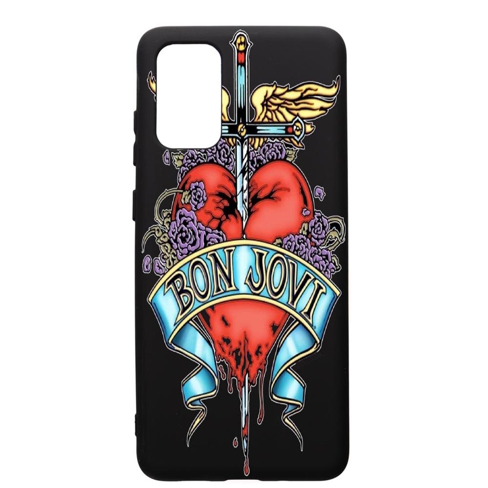 Husa de protectie Samsung Galaxy S20 Plus, Bon Jovi, silicon, cu interiorul din material textil, protectie camera, PB533