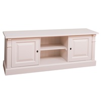comoda szel-mob 2 usi si rafturi deschise culoare crem vopsit 100 lemn masiv 160x46x60 cm imagen 50_0_
0
