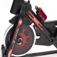 Bicicleta spinning TECHFIT SBK1500, Sistem Volanta 13 Kg, Greutate utilizator 120 Kg, Bluetooth, Suport telefon, Sistem de pedalare fata/spate