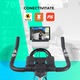 Bicicleta spinning TECHFIT® SBK1500N PRO MAX, Sistem Volanta 13 Kg, Pedale aluminiu, Bluetooth: Zwift/Fitshow/Kinomap, Sa cu arc PRO, Display afisaj mare, Utilizator 120Kg, Bidon+suport inclus