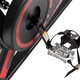 Bicicleta spinning TECHFIT® SBK1500N PRO MAX, Sistem Volanta 13 Kg, Pedale aluminiu, Bluetooth: Zwift/Fitshow/Kinomap, Sa cu arc PRO, Display afisaj mare, Utilizator 120Kg, Bidon+suport inclus