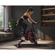 Bicicleta spinning TECHFIT® SBK1500N PRO MAX, Sistem Volanta 13 Kg, Pedale aluminiu, Bluetooth: Zwift/Fitshow/Kinomap, Sa cu arc PRO, Display afisaj mare, Utilizator 120Kg, Bidon+suport inclus