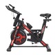 Bicicleta spinning TECHFIT® SBK1500N PRO MAX, Sistem Volanta 13 Kg, Pedale aluminiu, Bluetooth: Zwift/Fitshow/Kinomap, Sa cu arc PRO, Display afisaj mare, Utilizator 120Kg, Bidon+suport inclus