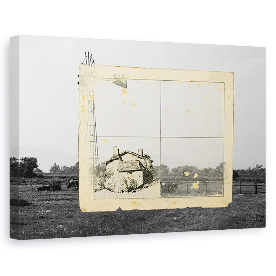 Tablou canvas - Giulio Cerocchi - vivi ritirato e nella quiete e sii selvaggio, 60 x 90 cm