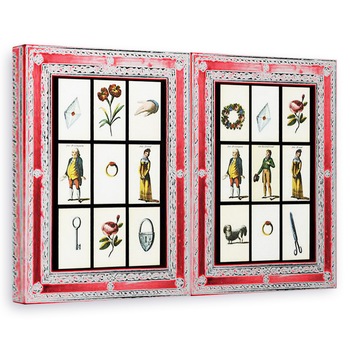 Tablou canvas - Giulio Cerocchi - la sposa, lo sposo... ovvero la sposa, lo sposo e il tipo giusto, 2010, collagraph, 60 x 90 cm Tablou canvas - Giulio Cerocchi - la sposa, lo sposo... ovvero la sposa, lo sposo e il tipo giusto, 2010, collagraph, 60 x 90 cm