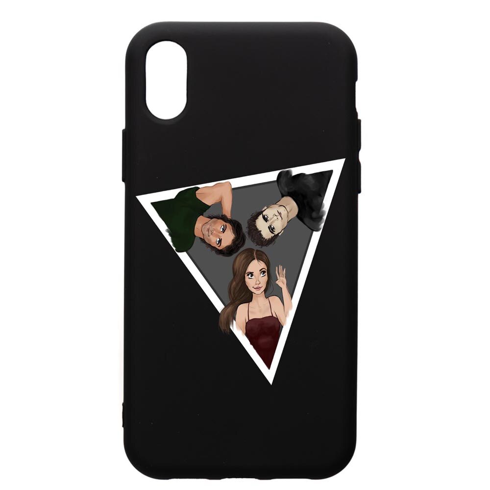 Husa de protectie Xiaomi Redmi 7A, Vampire Diaries, silicon, cu interiorul din material textil, protectie camera, PB577