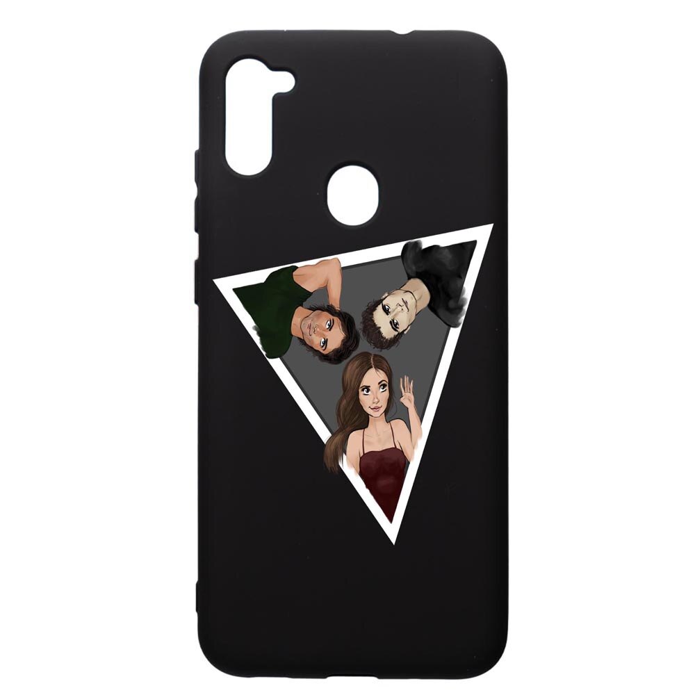 Husa de protectie Samsung Galaxy A11, Vampire Diaries, silicon, cu interiorul din material textil, protectie camera, PB577