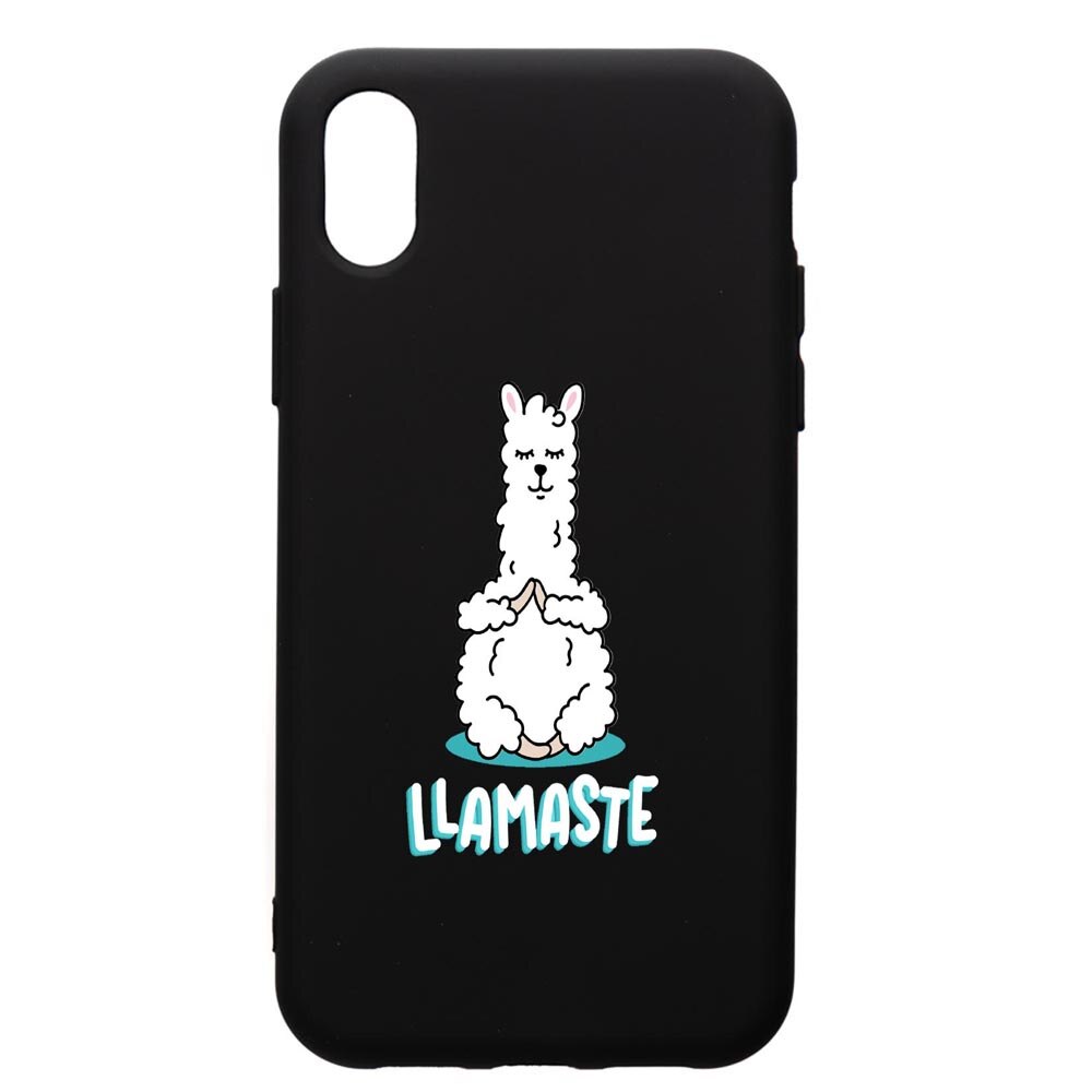 Husa de protectie Samsung Galaxy A01, Llamaste, silicon, cu interiorul din material textil, protectie camera, PB590