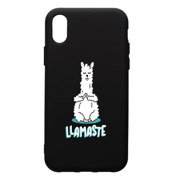 Husa de protectie Samsung Galaxy A01, Llamaste, silicon, cu interiorul din material textil, protectie camera, PB590 Husa de protectie Samsung Galaxy A01, Llamaste, silicon, cu interiorul din material textil, protectie camera, PB590