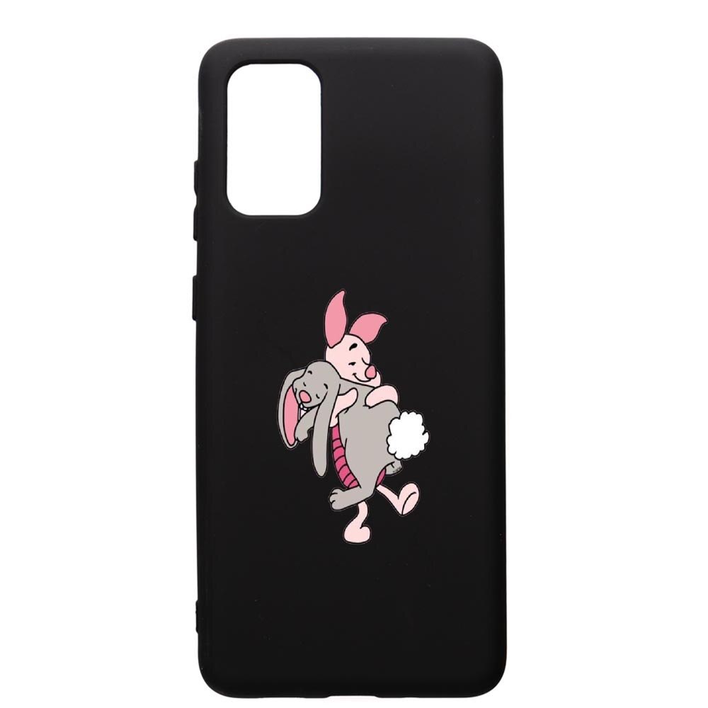Husa de protectie Samsung Galaxy A51, Winnie the Pooh, silicon, cu interiorul din material textil, protectie camera, PB592