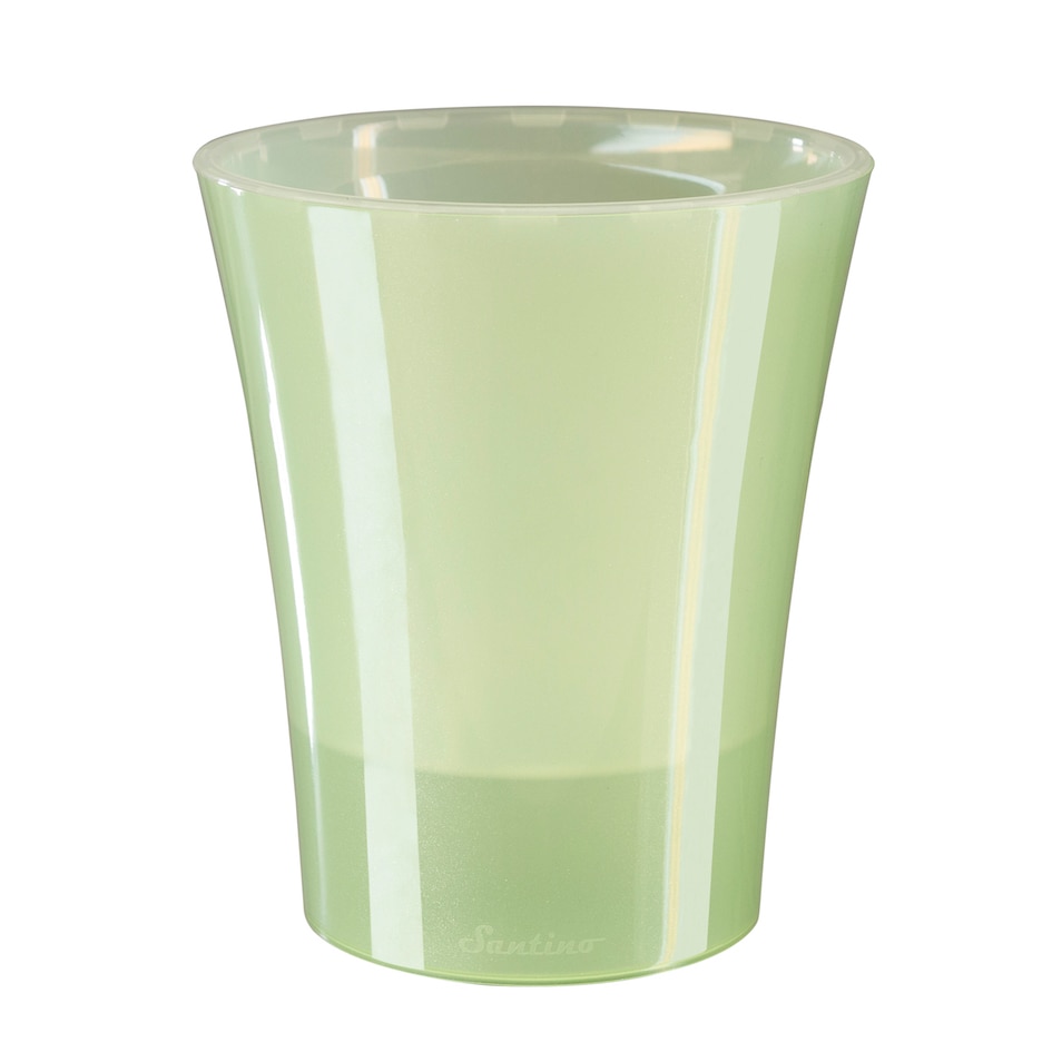 Ghiveci cu auto-udare pentru orhidee ARTE-DEA, cu volumul de 1.25L, culoarea Verde deschis