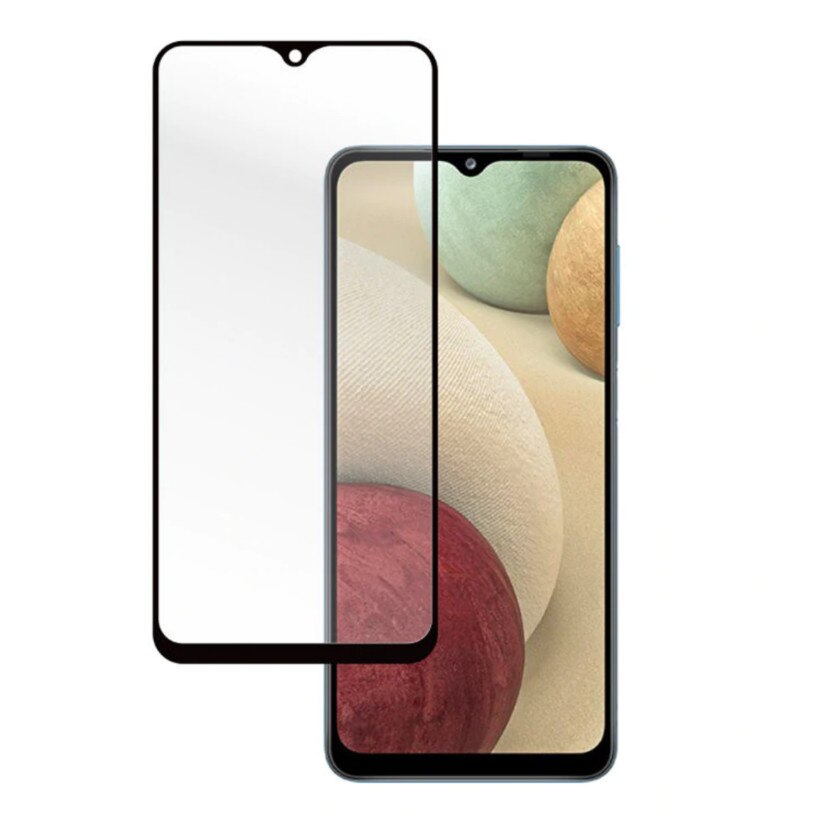 Folie Protectie Ecran Sticla 2.5 Full Glue Mobiama Pentru Samsung Galaxy A12 - Negru