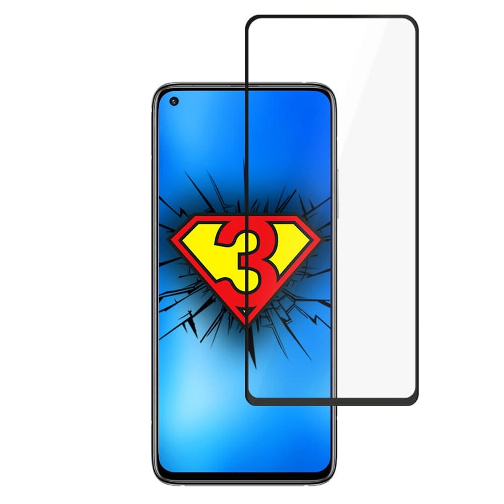 Folie Sticla 3MK HardGlass Max Lite pentru pentru Xiaomi Mi 10T / Mi10T Pro, 3D, Negru