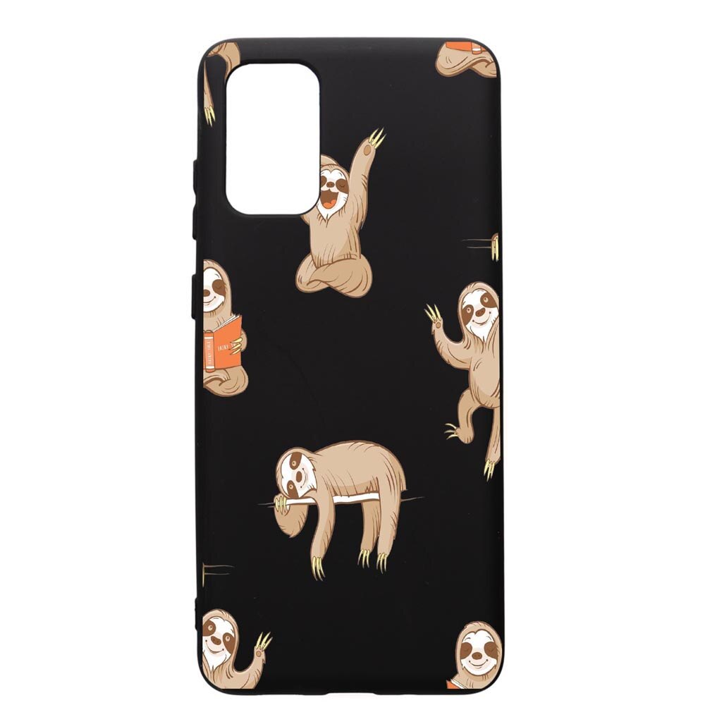 Husa de protectie Huawei P40, Keep Calm - Be Lazy, silicon, cu interiorul din material textil, protectie camera, PB598