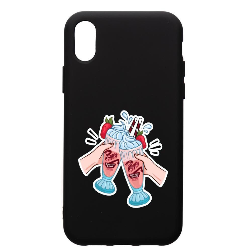 Husa de protectie Samsung Galaxy A01, Riverdale - Shake, silicon, cu interiorul din material textil, protectie camera, PB613