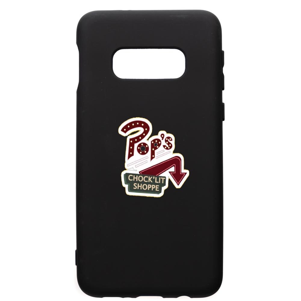 Husa de protectie Samsung Galaxy S10E, Riverdale, silicon, cu interiorul din material textil, protectie camera, PB610