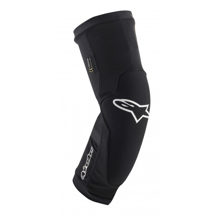Alpinestars Paragon Plus térdvédő, fekete/fehér, XXL