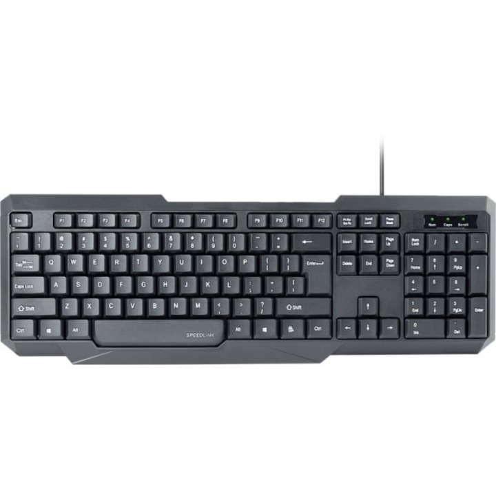 Tastatura Speedlink SCRIPSI, Negru, layout nordic