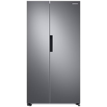 Side by Side Samsung RS66A8101S9/EF, 652 l, Full No Frost, Twin Cooling Plus, Conversie Smart 5 in 1, Clasa E, Digital Inverter, Inox