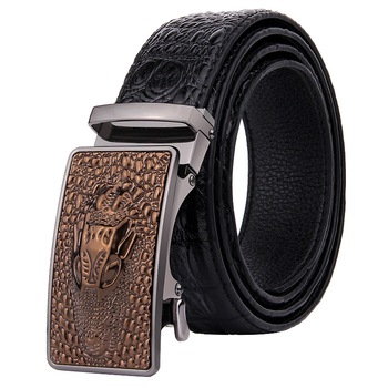 Curea BTG-1162 cu inchidere automata 100% Piele Naturala ,neagra Curea BTG-1162 cu inchidere automata 100% Piele Naturala ,neagra