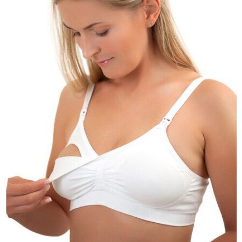 Sutien alaptat cu ioni de argint, Baby ono, alb, C80-85