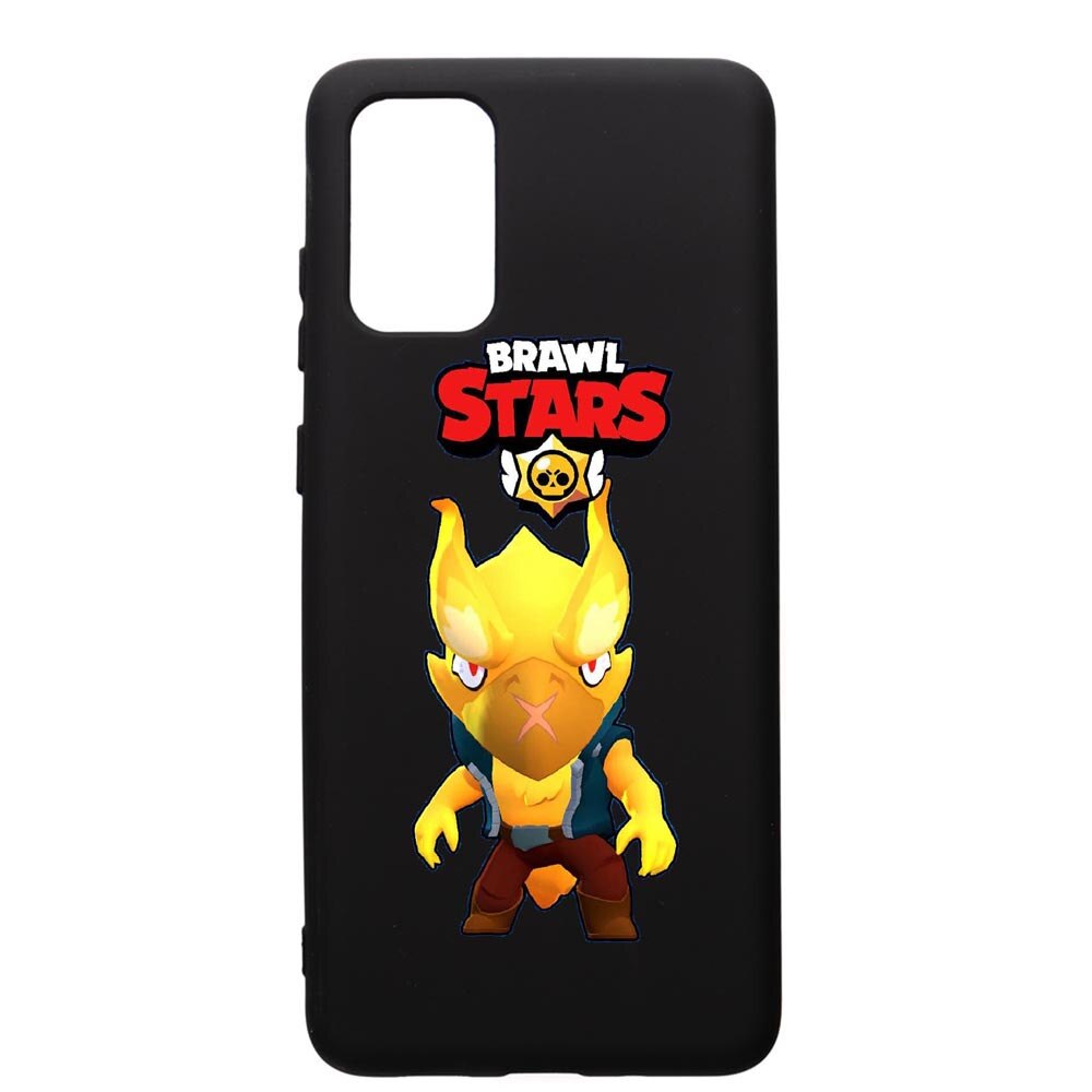 Husa de protectie Samsung Galaxy A51, Brawl Stars Phoenix Crow, silicon, cu interiorul din material textil, protectie camera, PB645