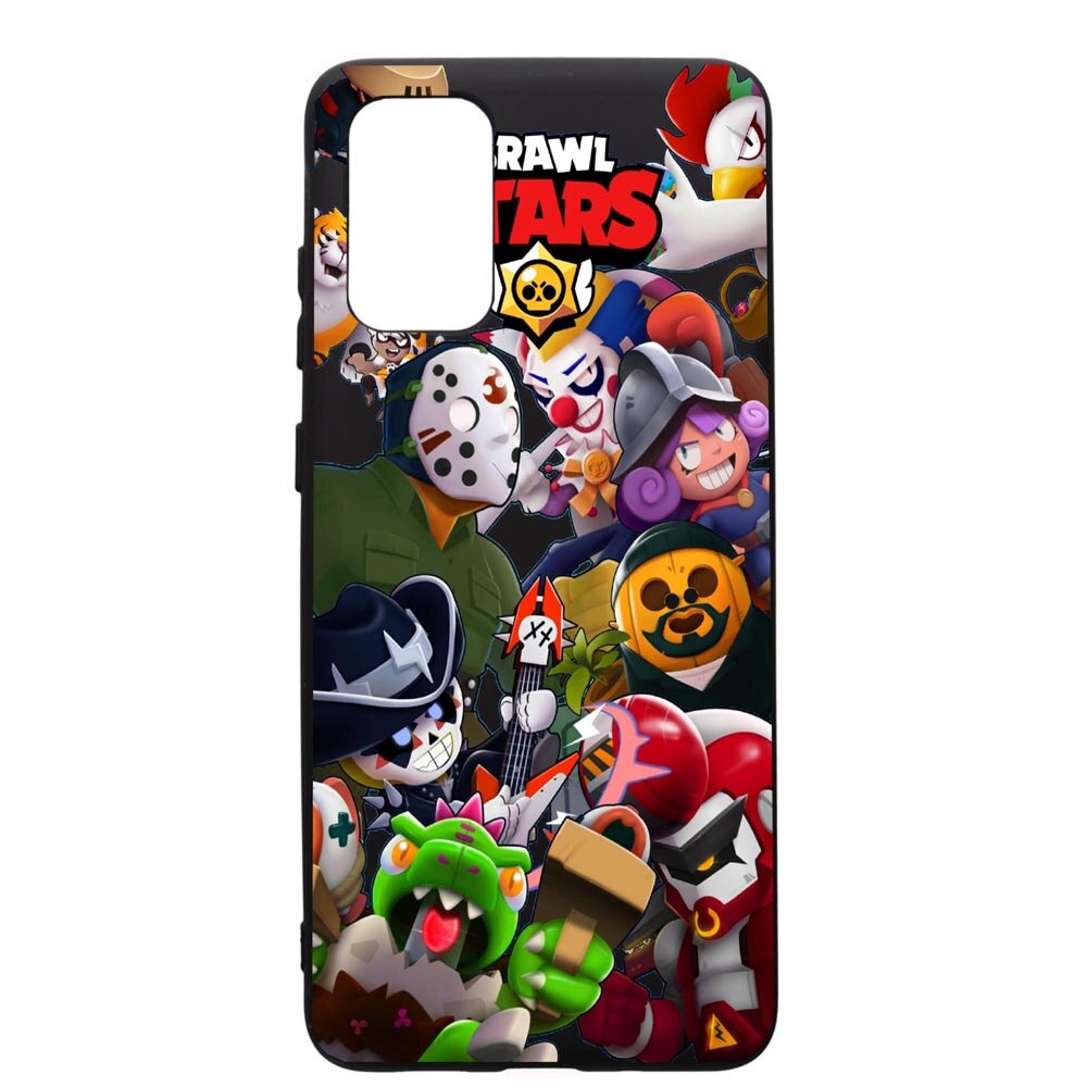Husa de protectie Samsung Galaxy A51, Brawl Stars, silicon, cu interiorul din material textil, protectie camera, PB646