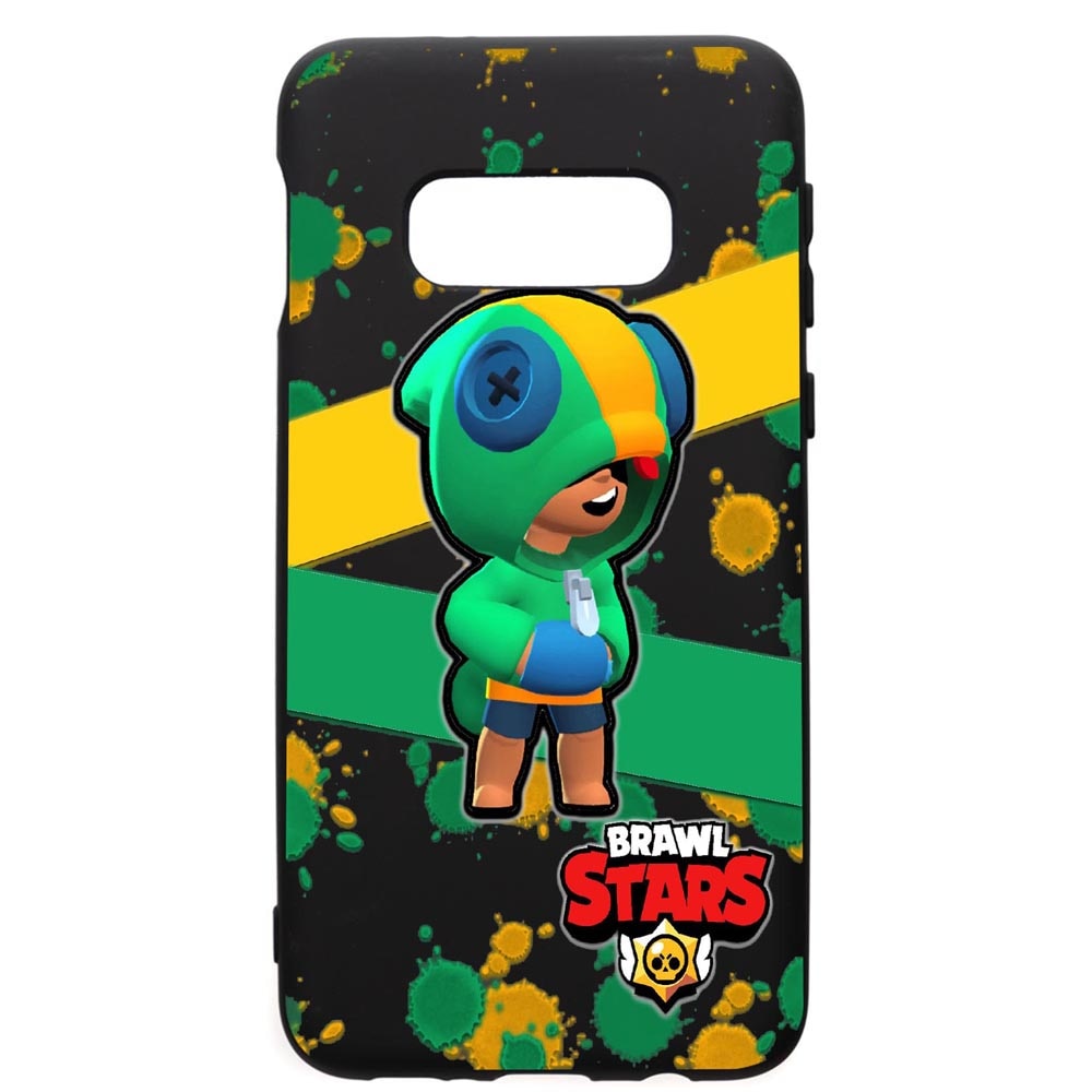 Husa de protectie Samsung Galaxy S10E, Brawl Stars Leon, silicon, cu interiorul din material textil, protectie camera, PB647