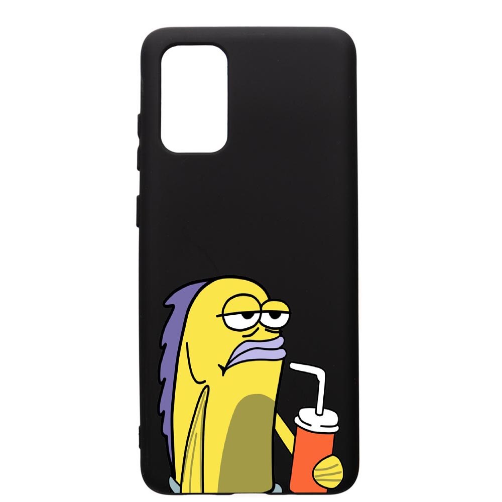 Husa de protectie Samsung Galaxy A51, Meme, silicon, cu interiorul din material textil, protectie camera, PB652