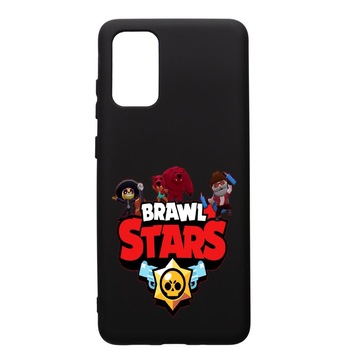 Husa de protectie Samsung Galaxy A51, Brawl Stars, silicon, cu interiorul din material textil, protectie camera, PB651 Husa de protectie Samsung Galaxy A51, Brawl Stars, silicon, cu interiorul din material textil, protectie camera, PB651