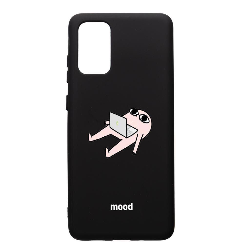 Husa de protectie Samsung Galaxy A71, Meme, silicon, cu interiorul din material textil, protectie camera, PB659