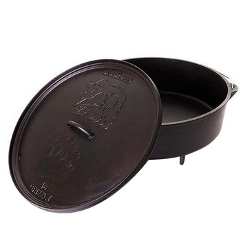 Ceaun din fonta cu capac - cuptor olandez Camp Chef 41 cm 11 litri CC-SDO16 Ceaun din fonta cu capac - cuptor olandez Camp Chef 41 cm 11 litri CC-SDO16