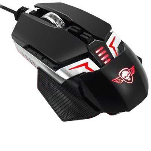 Mouse gaming cu fir, Spirit of Gamer, XPERT-M300, 5000 DPI, Negru/Roz