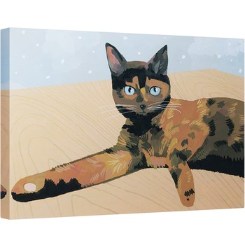 Tablou canvas - Hiroyuki Izutsu - Asezati-va la birou broasca testoasa pisica 2017, 40 x 60 cm Tablou canvas - Hiroyuki Izutsu - Asezati-va la birou broasca testoasa pisica 2017, 40 x 60 cm