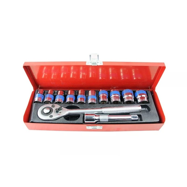 Trusa chei tubulare, 12 piese