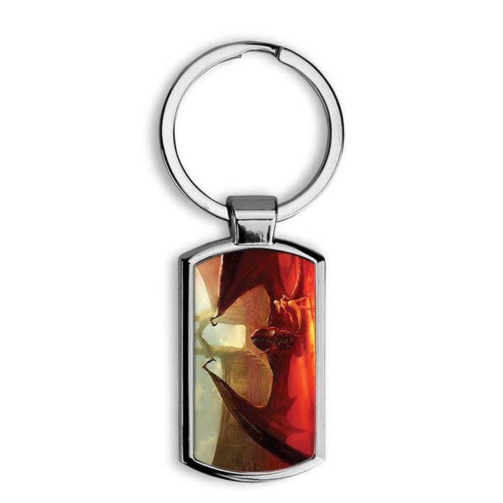 Breloc Mobiltokguru, 2011, 8 cm, Model "Dragon of Thrones Dragons", Metal, Multicolor