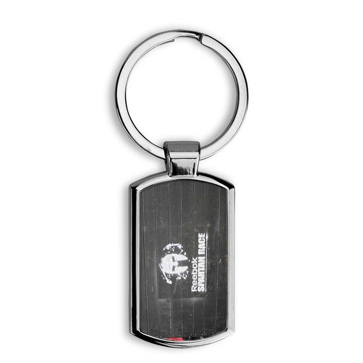 Breloc metalic, model Spartan Race 1611, Mobiltokguru, 8 cm, Multicolor