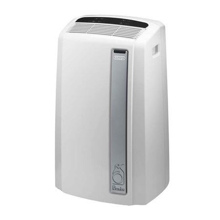Aparat aer conditionat portabil Delonghi PAC AN112, 11000 Btu/h, Debit aer max. de 350 m3/h, Pentru spatii de 110 m3, Dezumidificare: 26 l/ 24h