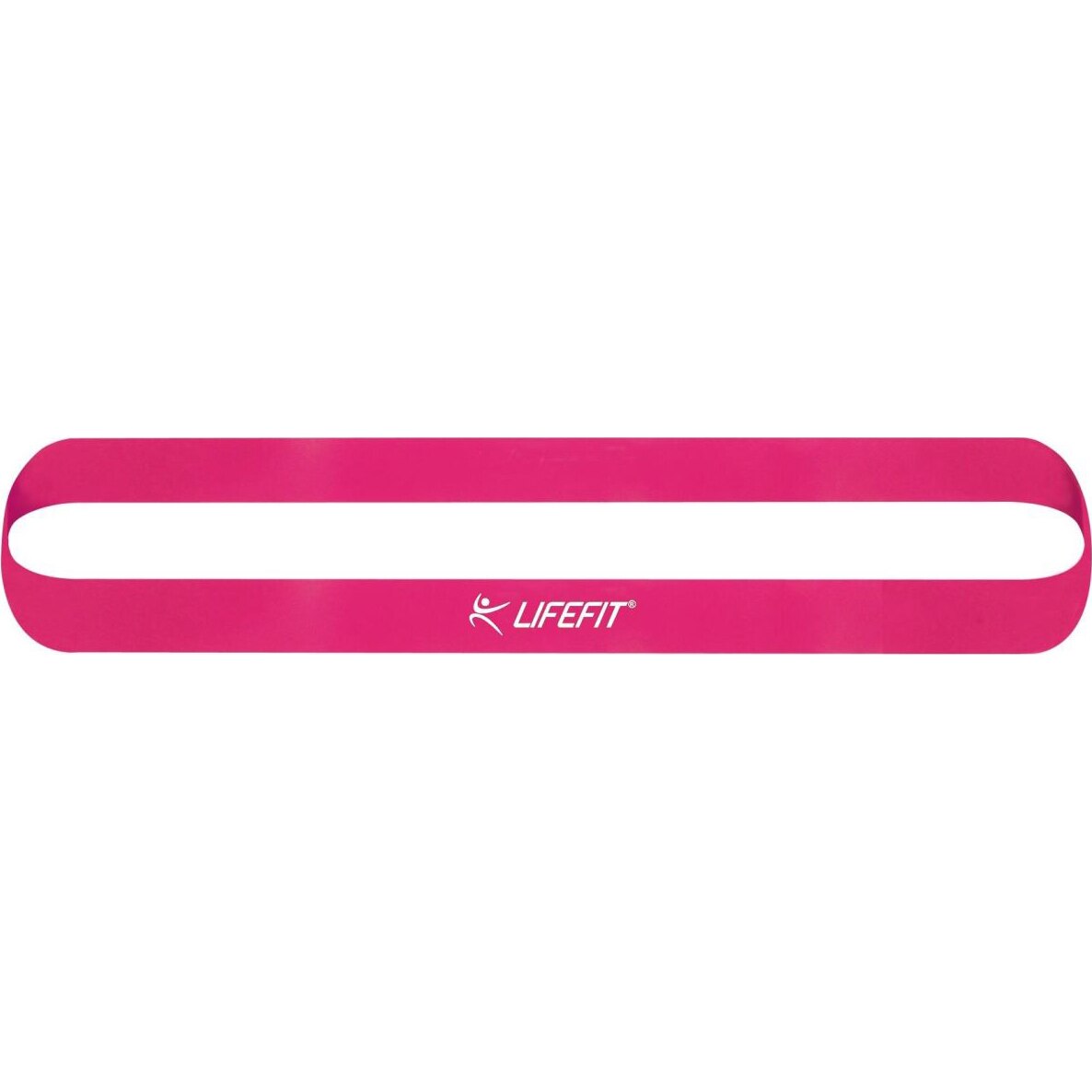 Banda elastica, LifeFit, 0.85mm, hard, roz