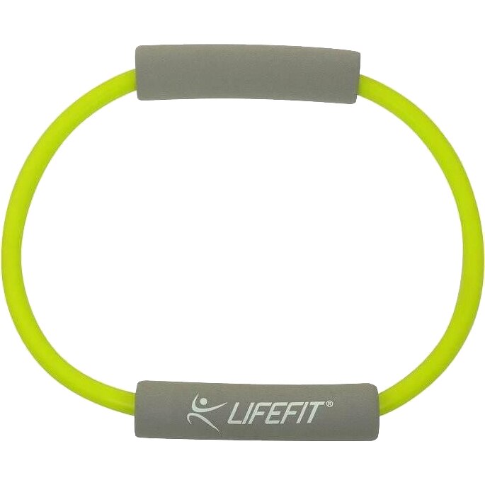 Extensor elastic LifeFit, verde/gri