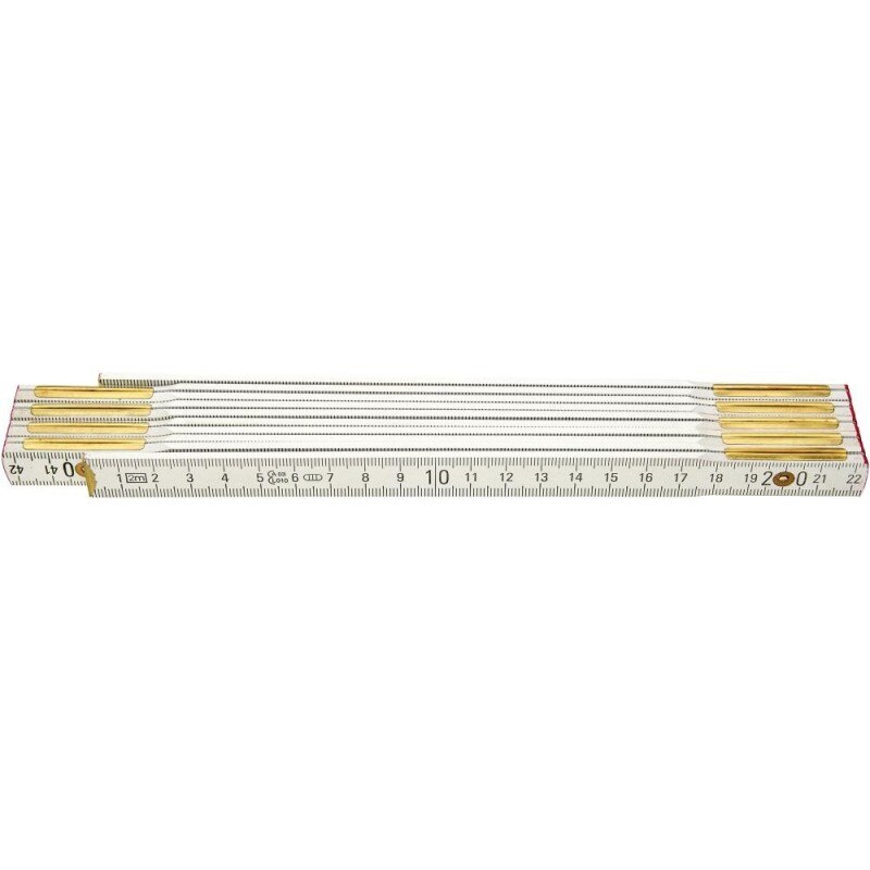 Metru pliant din lemn, 2 m