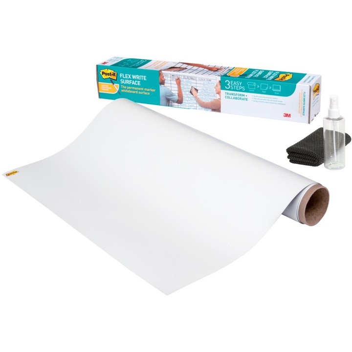 Folie whiteboard Flex 3M Post-it, 60.9X91.4 cm