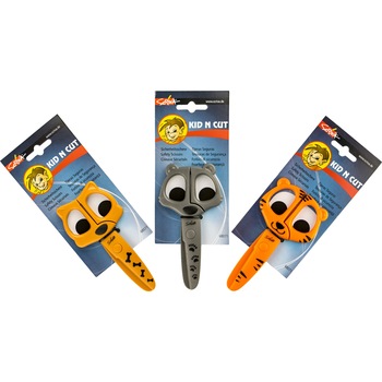 Set 3 Foarfece pentru copii Scriva, 12cm, caine, raton, tigru Set 3 Foarfece pentru copii Scriva, 12cm, caine, raton, tigru