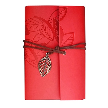 Agenda vintage rosie Gordon 18x24cm, nedatata, jurnal retro Agenda vintage rosie Gordon 18x24cm, nedatata, jurnal retro