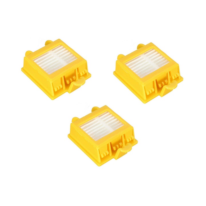 Комплект филтри за прахосмукачки iRobot, Toni, FF140, 3 броя