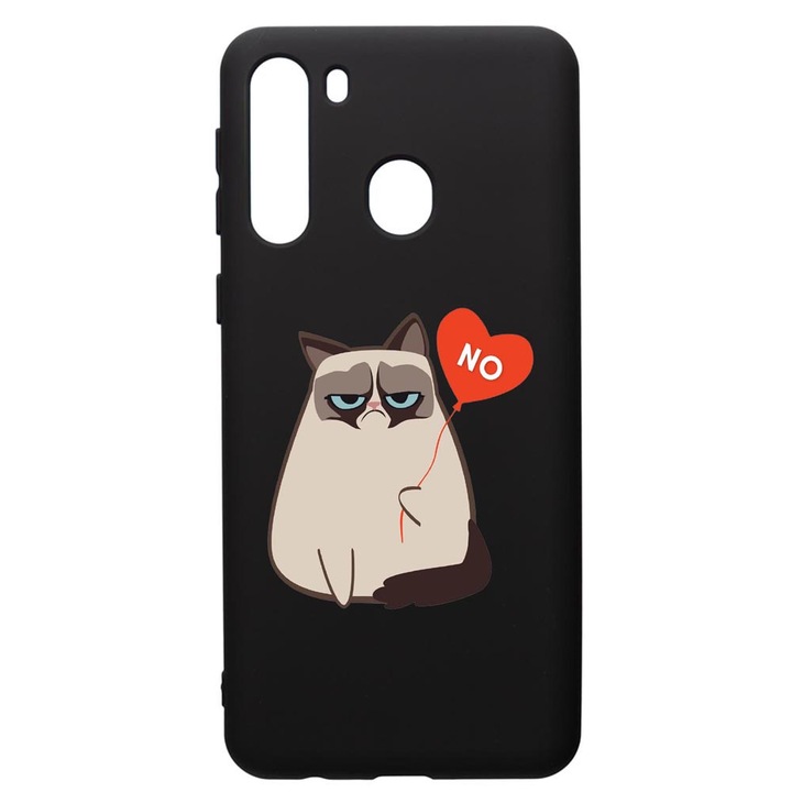 Prémium Szilikon tok, Samsung Galaxy A21S, Meme - Gumpy, PB657