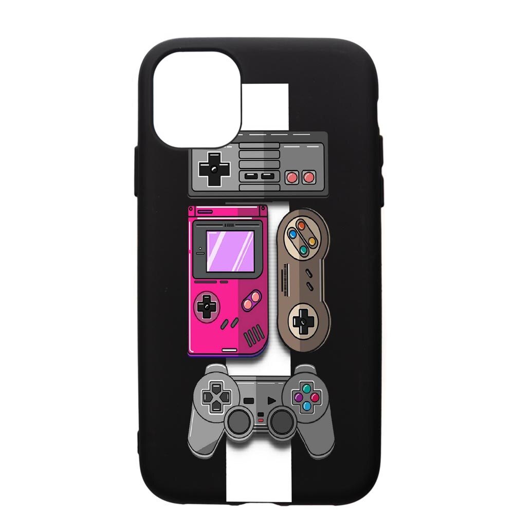 Husa de protectie Apple iPhone 12 Mini, Gamer - Xbox - Nintendo, silicon, cu interiorul din material textil, protectie camera, PB670