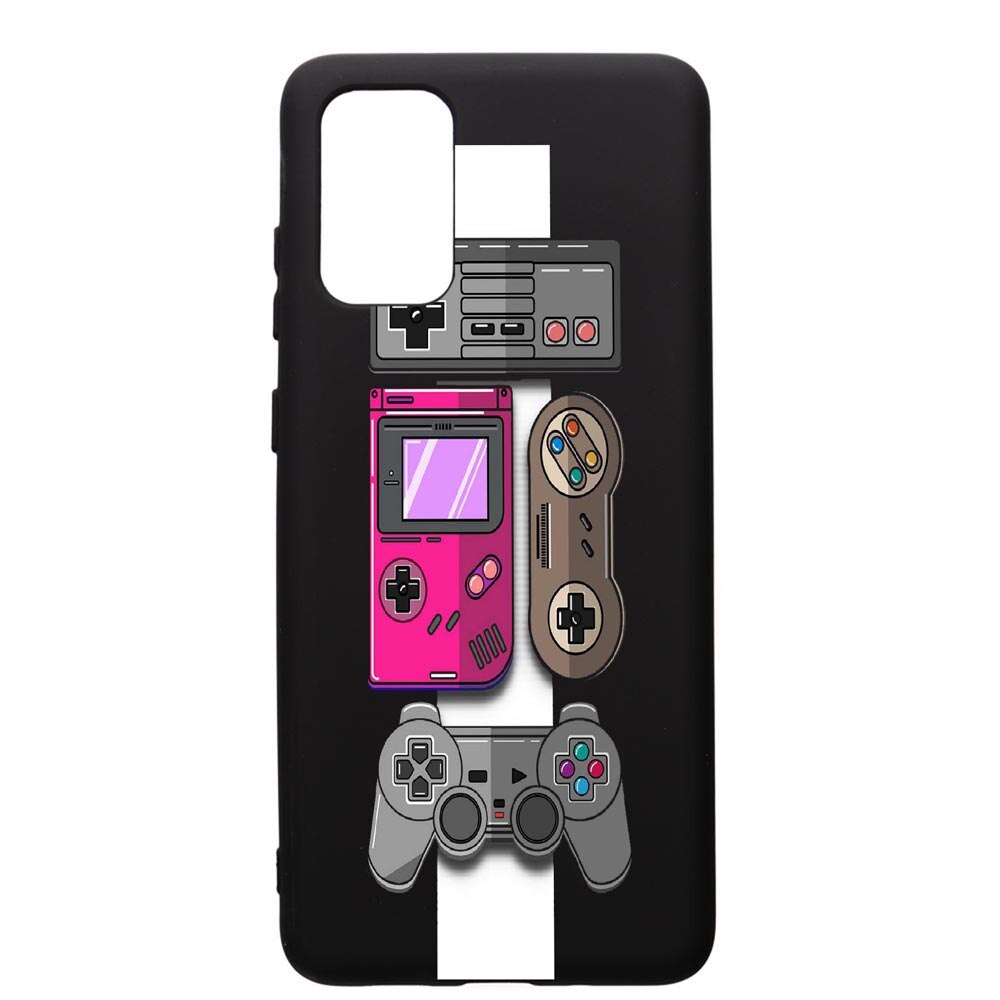 Husa de protectie Samsung Galaxy A51, Gamer - Xbox - Nintendo, silicon, cu interiorul din material textil, protectie camera, PB670
