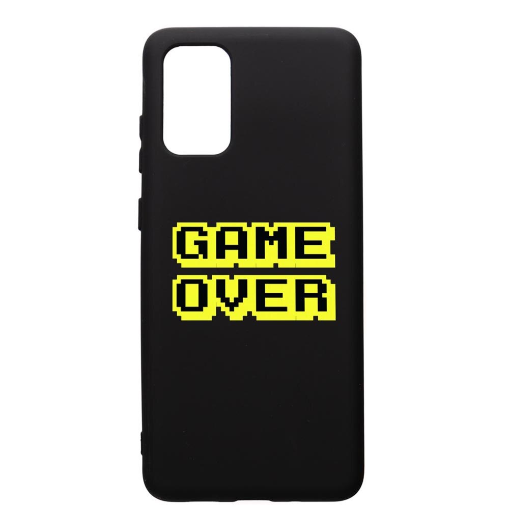 Husa de protectie Huawei P40, Game Over, silicon, cu interiorul din material textil, protectie camera, PB671