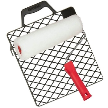 Set Ustensile de Zugravit, cu Rola cu Maner si Gratar, 240 mm Set Ustensile de Zugravit, cu Rola cu Maner si Gratar, 240 mm